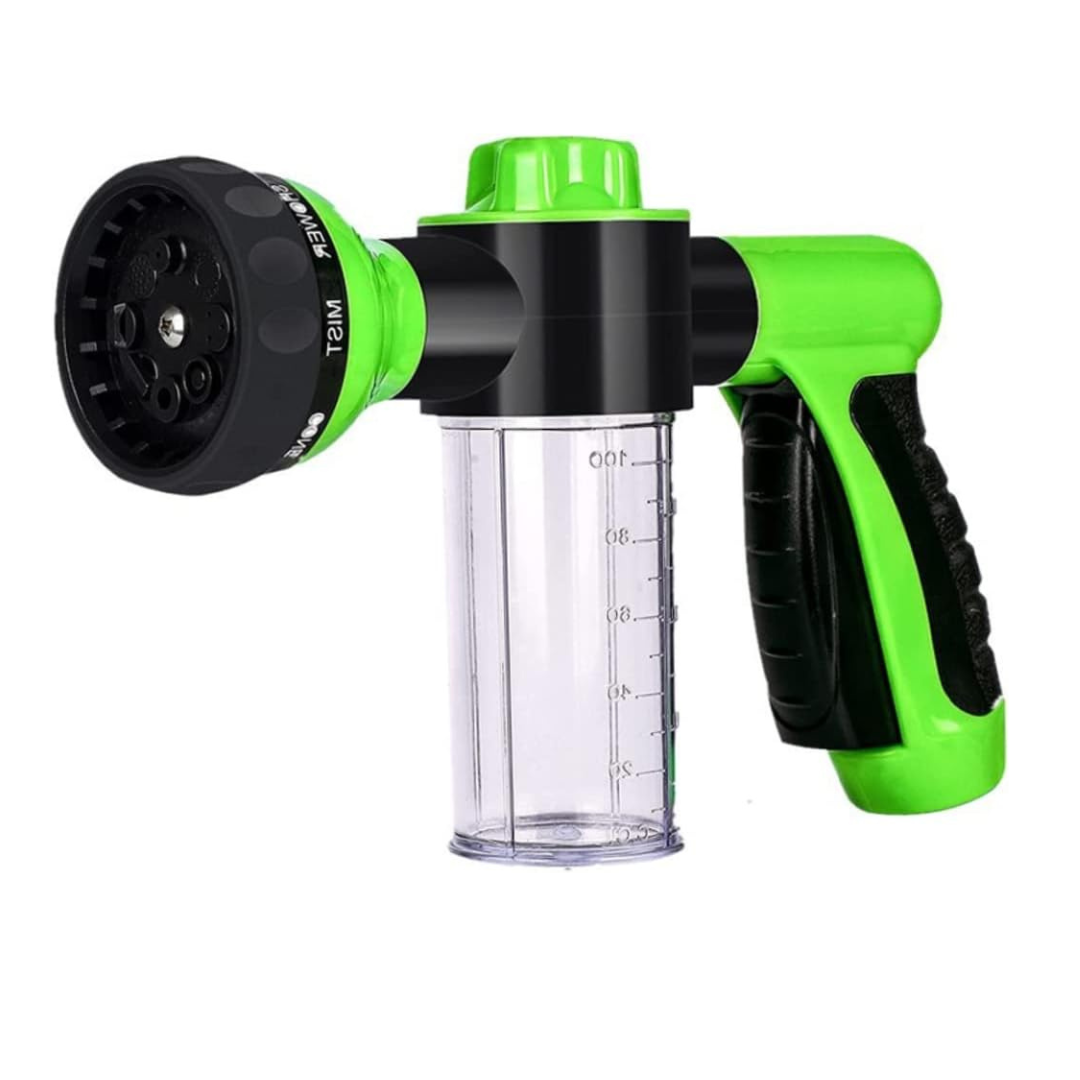 garden hose nozzle sprayer with soap dispenser Soap Dispensing Pet Wash Sprayer Nozzle, Girl With The Dogs®