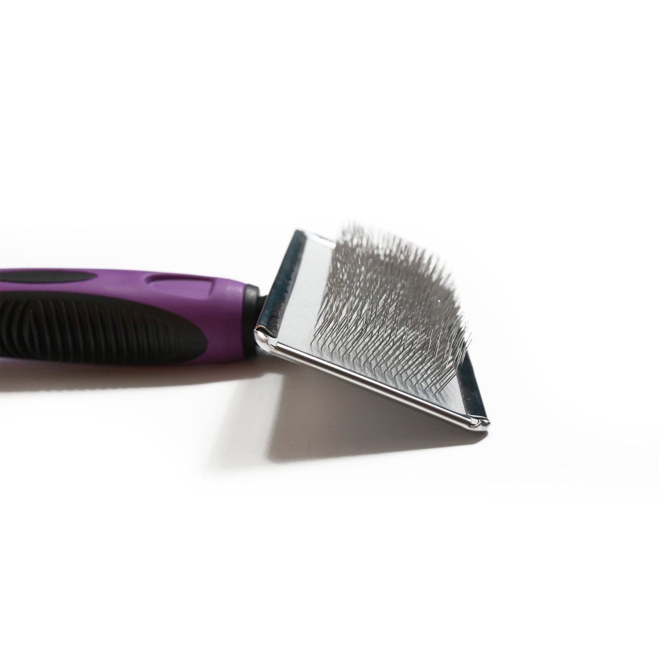 SureGrip Flat Slicker Brush for Dogs Medium