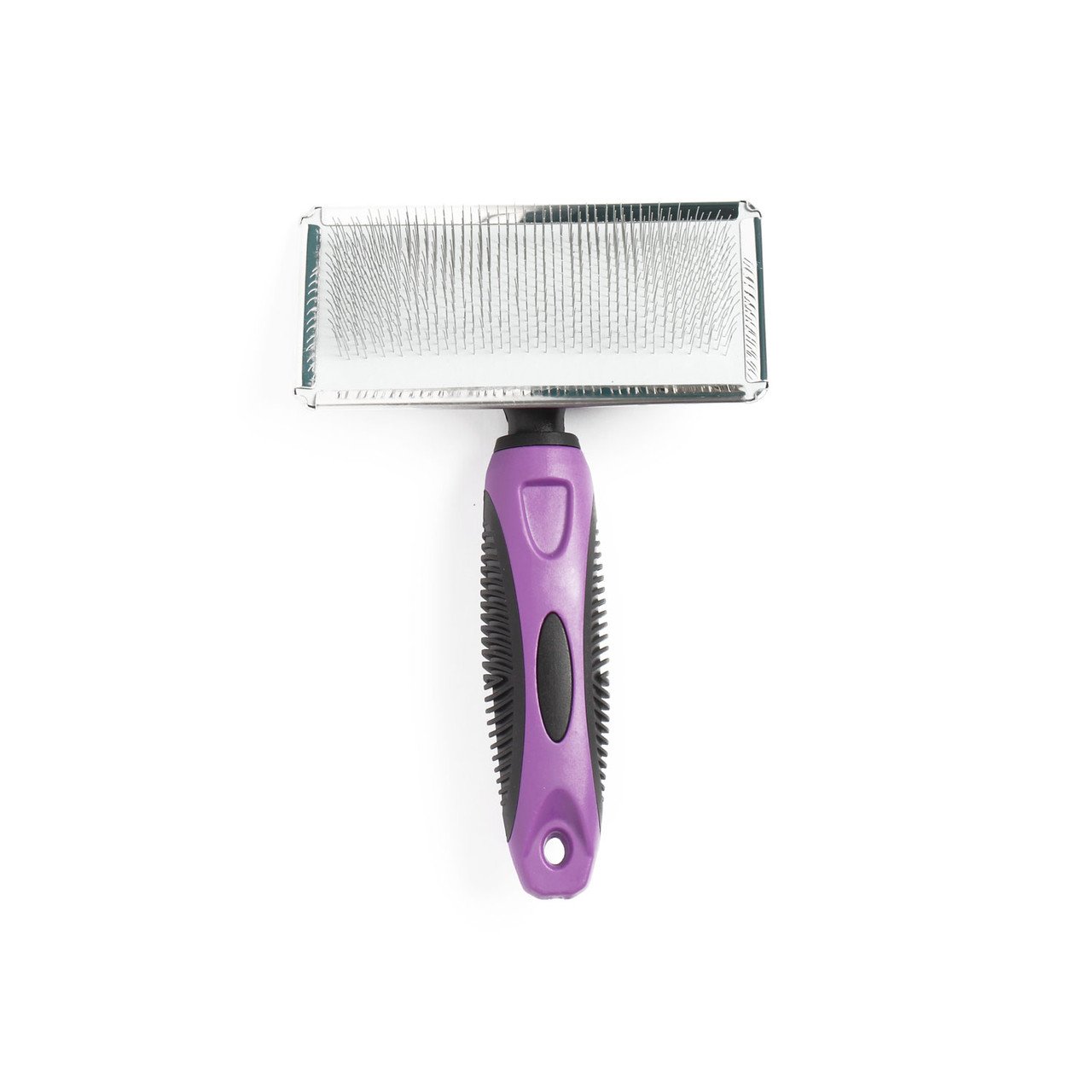 SureGrip Flat Slicker Brush for Dogs Medium