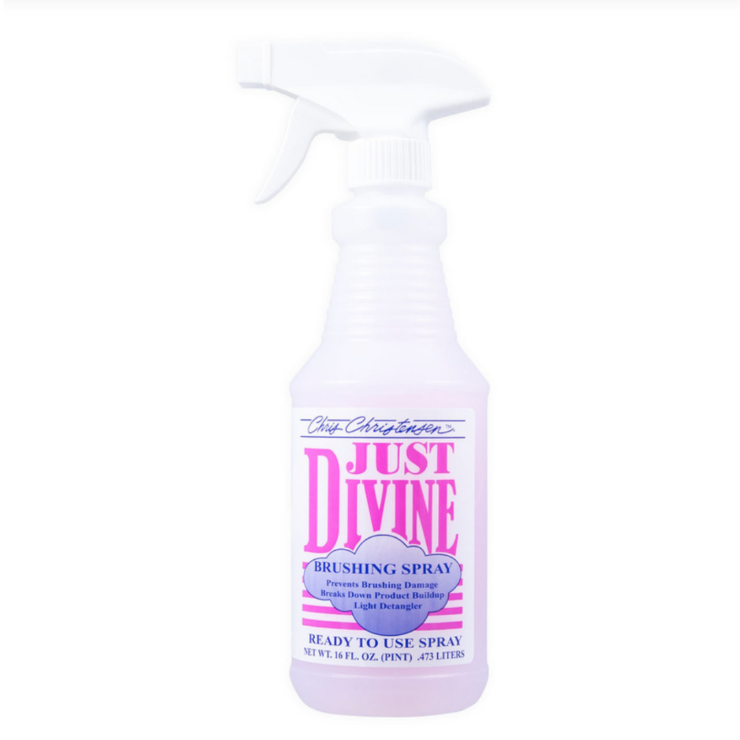 Chris Christensen Just Divine Brushing Spray, 16oz Ready to use