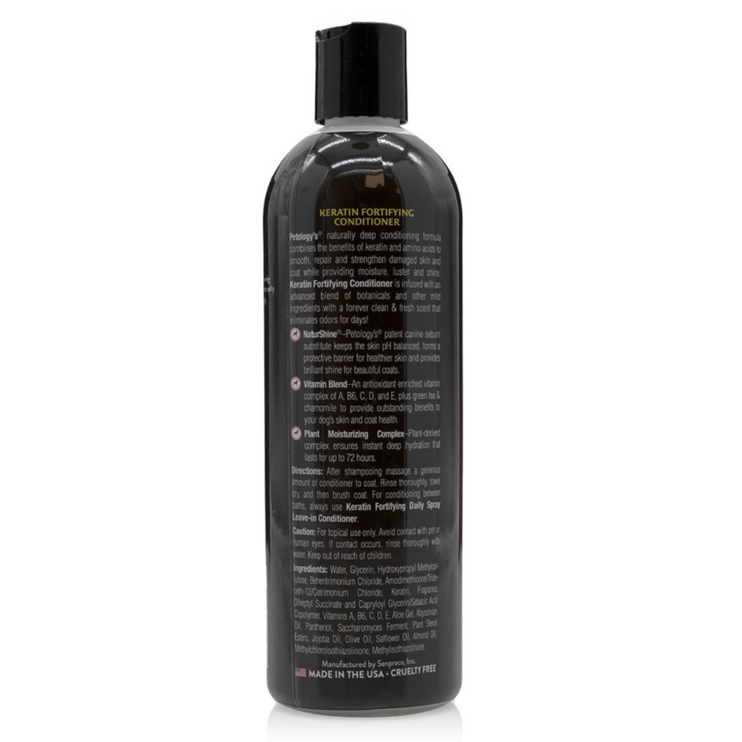 Petology Keratin Fortifying Conditioner, 16 oz