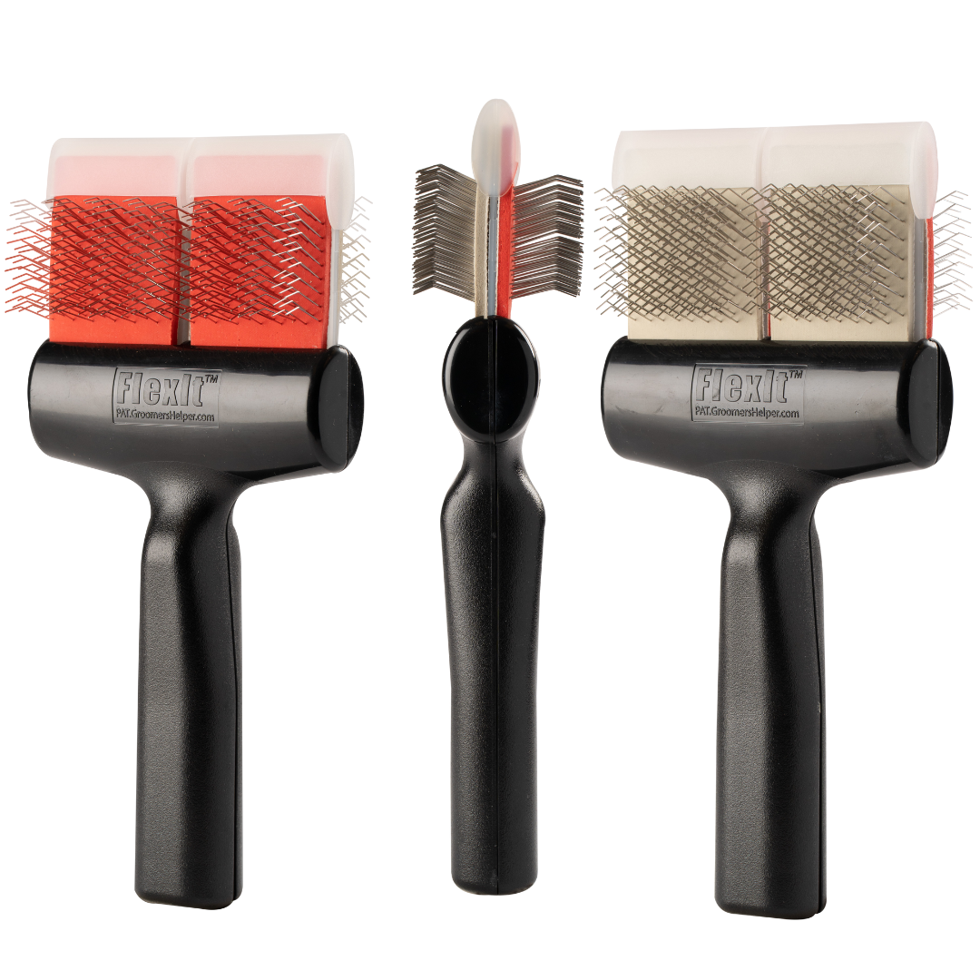 FlexIt® Combo Brushes By Groomers Helper®-SQ8782176