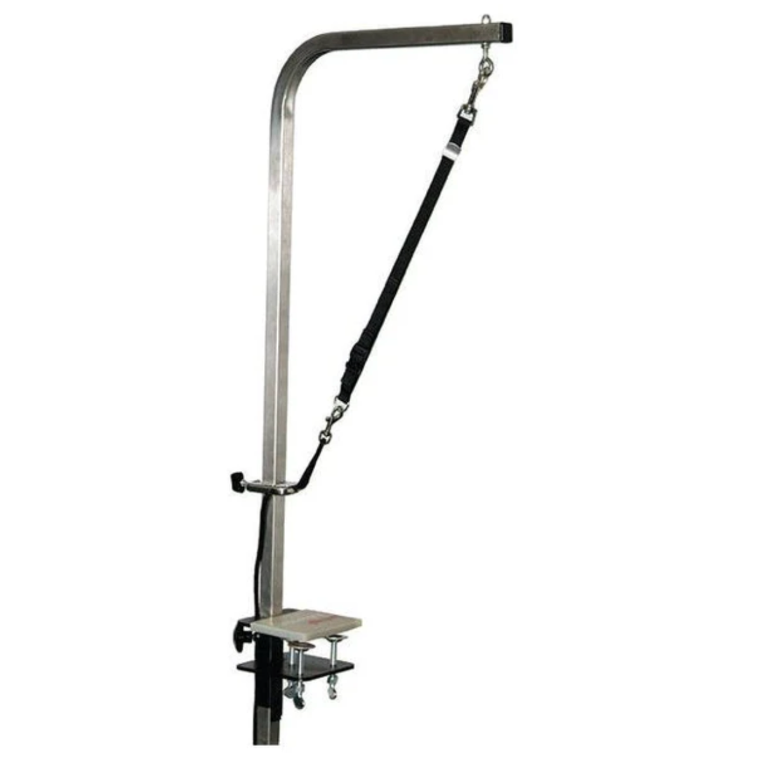 The Groomers Helper® Premium 1" Classic Stainless Steel Grooming Table Arm