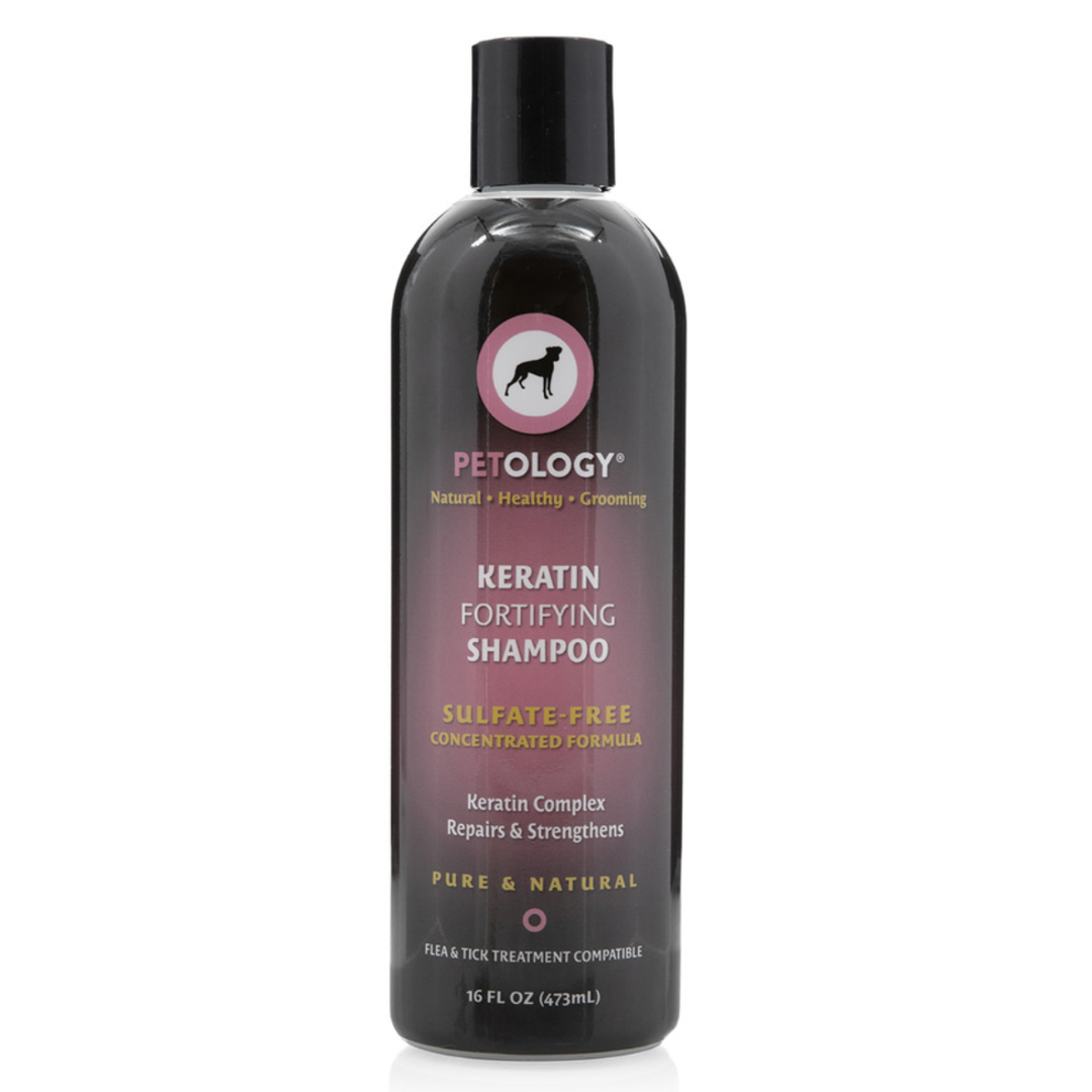 Petology Keratin Fortifying Shampoo, 16 oz