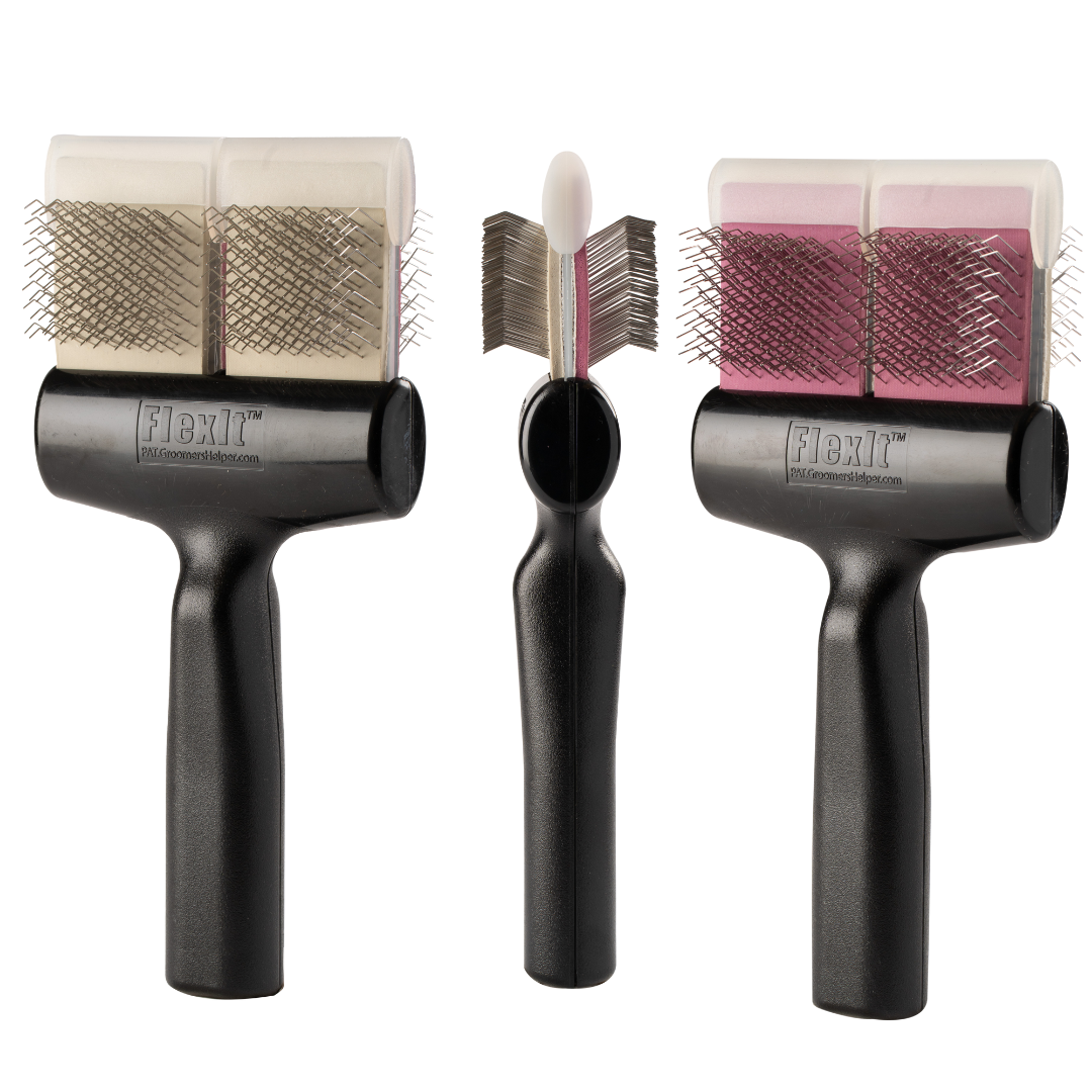 FlexIt® Combo Brushes By Groomers Helper®-SQ8782176