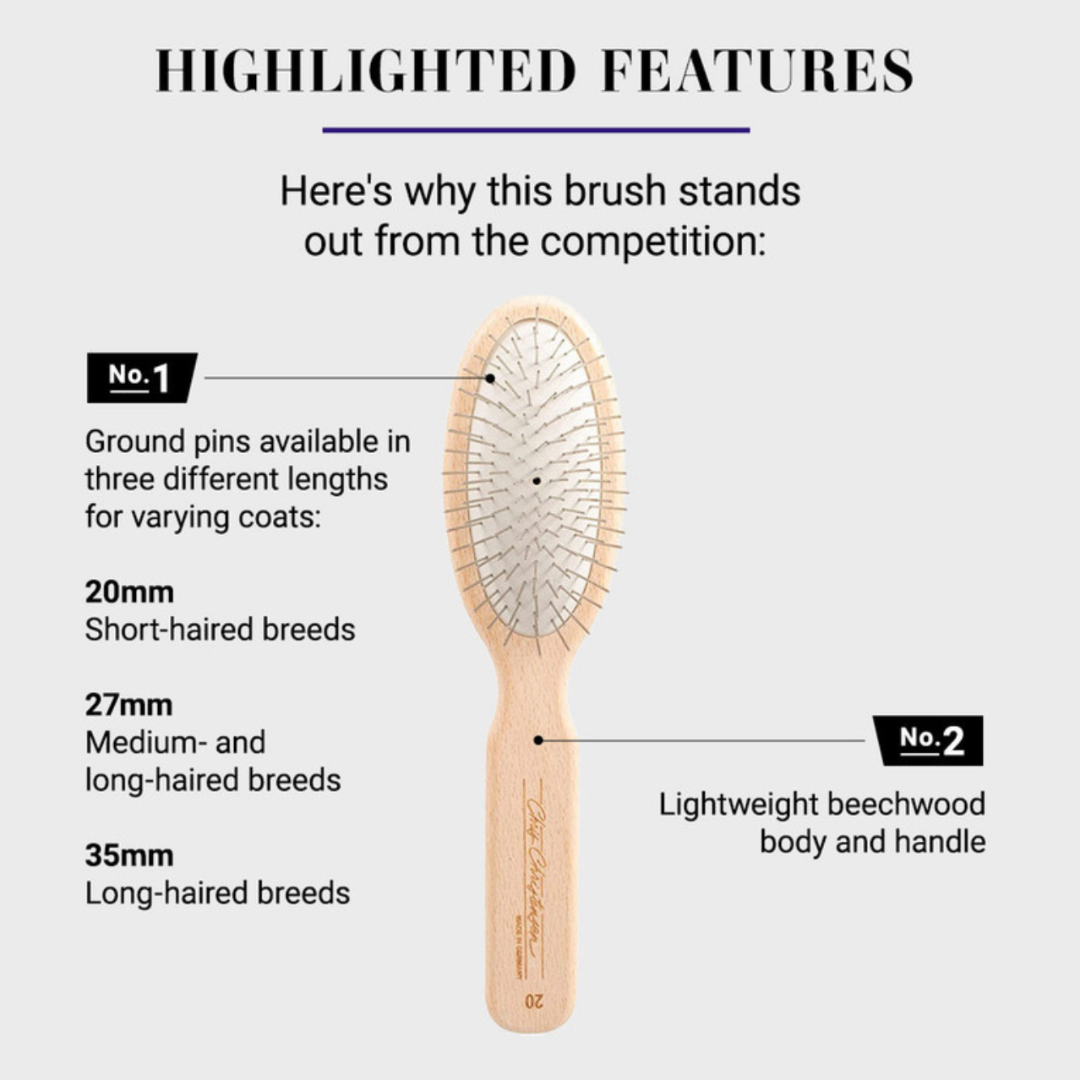Chris Christensen Original Series Oval Pin Brushes-SQ6980721
