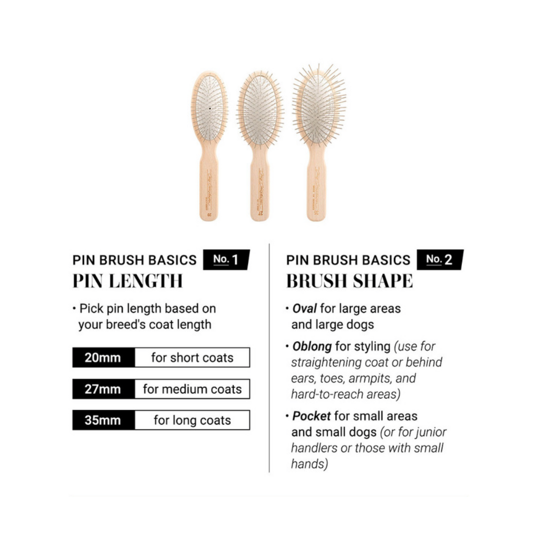 Chris Christensen Original Series Oval Pin Brushes-SQ6980721