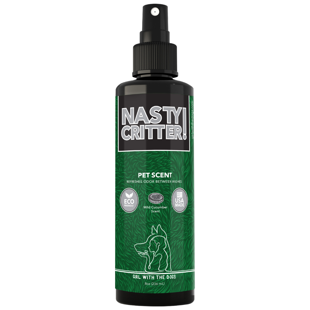 NASTY CRITTER! Mild cucumber pet cologne, 8oz