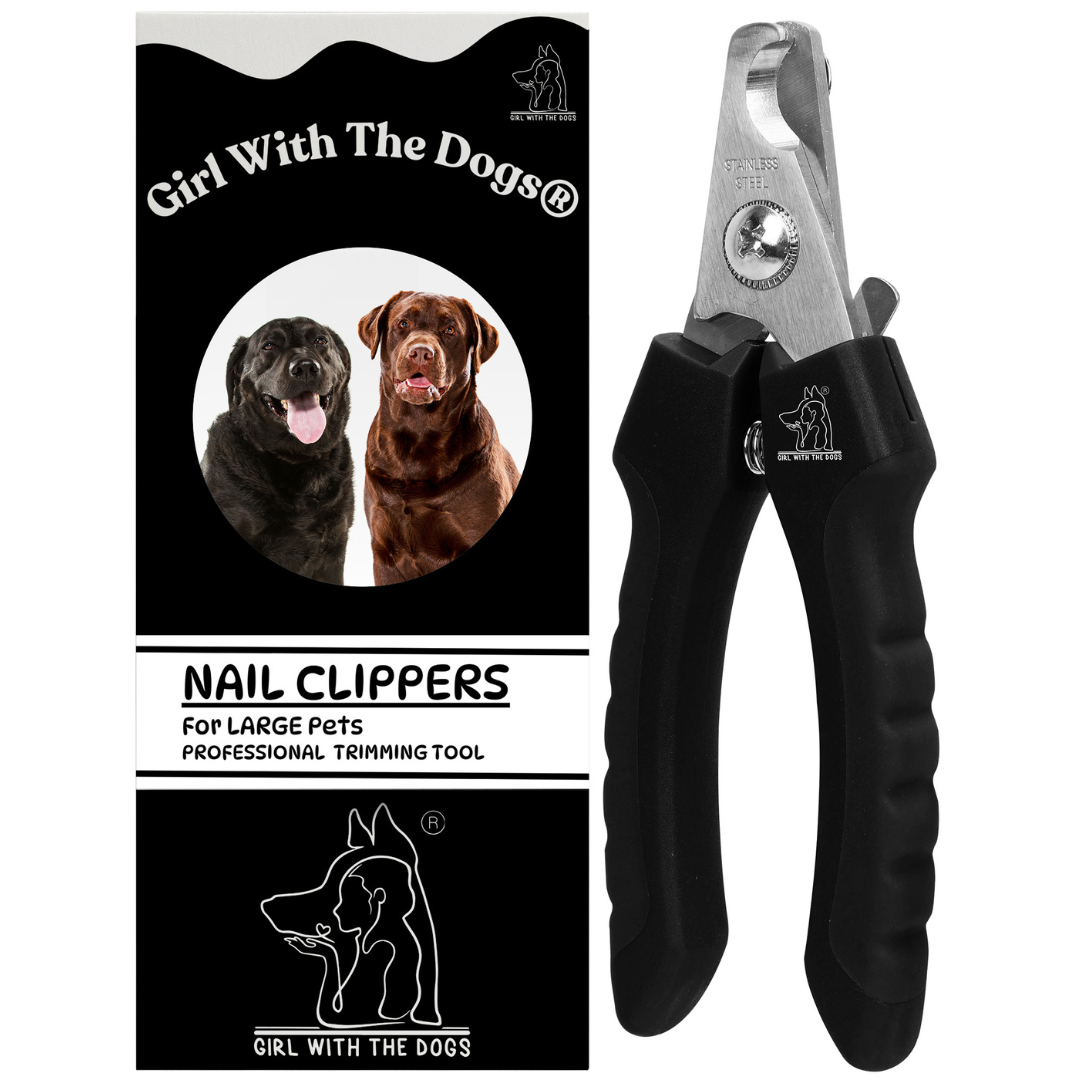 Large, Girl With The Dogs® Stainless Steel Nail Clipper.