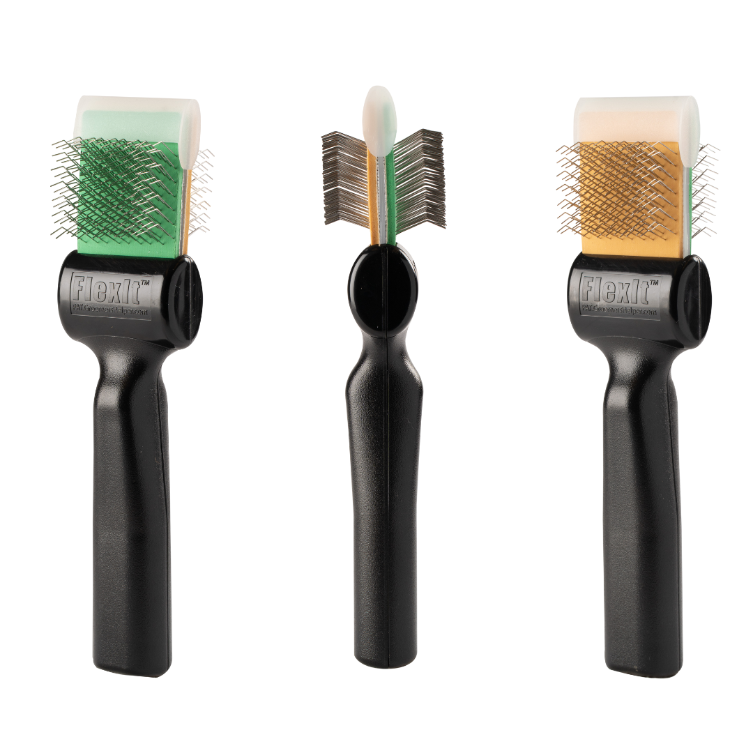 FlexIt® Combo Brushes By Groomers Helper®-SQ8782176