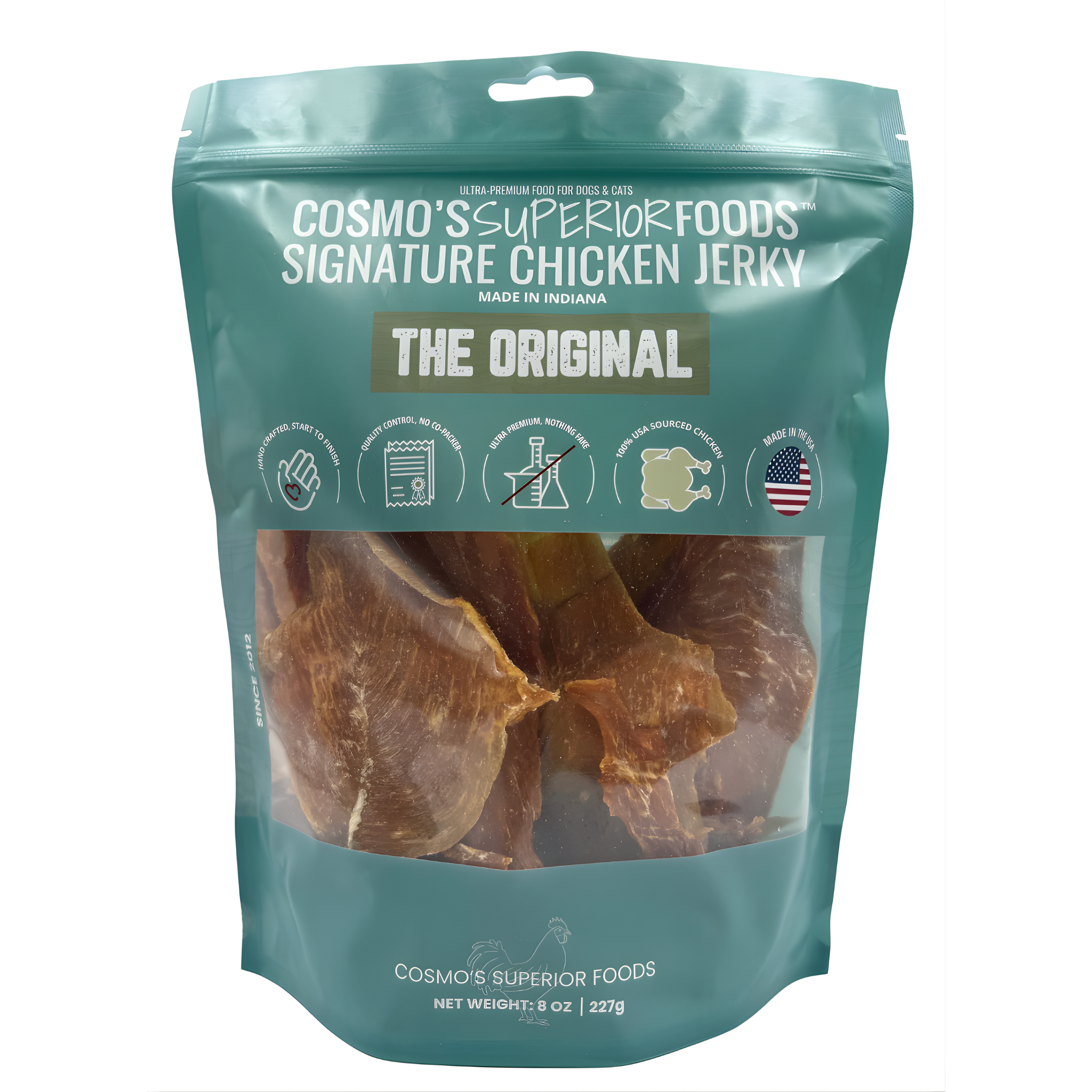 Cosmo's Signature Chicken Jerky, 8 oz
