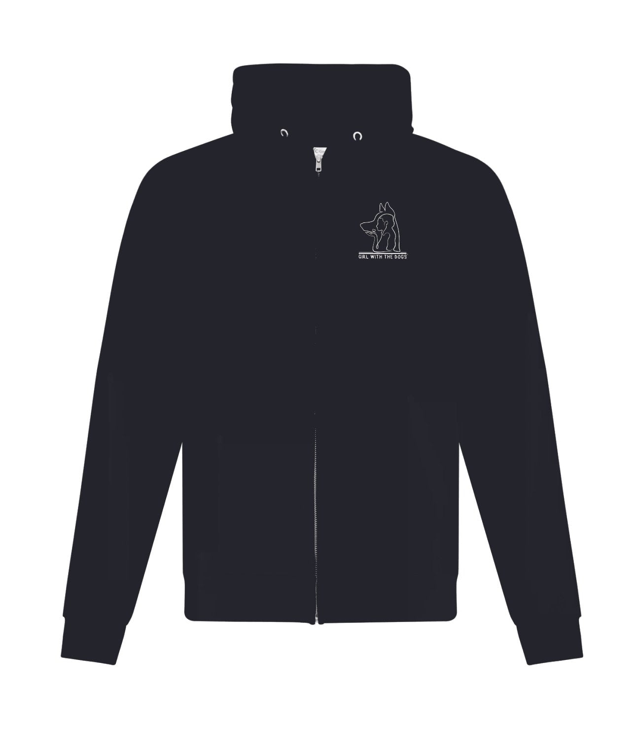 Girl With The Dogs® Logo Apparel-SQ3729675