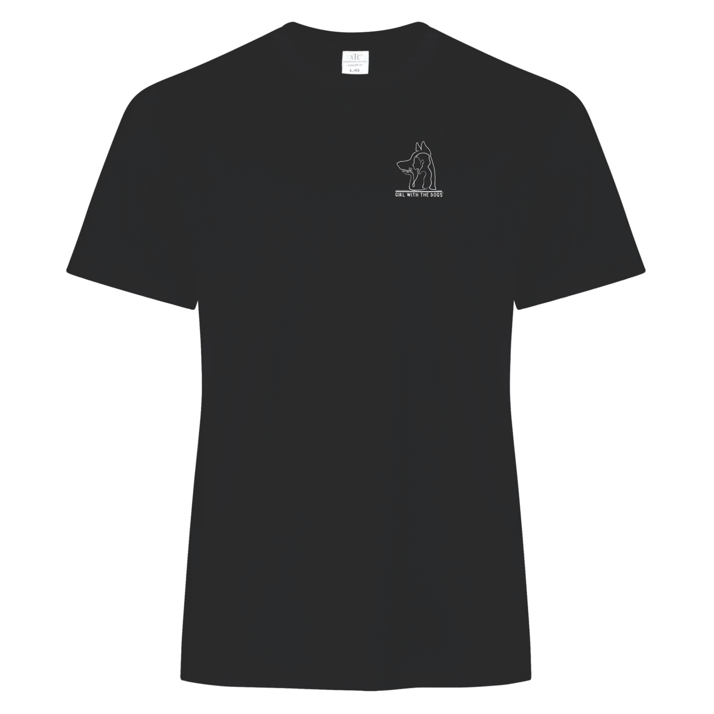 Girl With The Dogs® Logo Apparel-SQ3729675