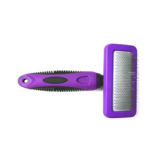 SureGrip Curved Slicker Brush for Dogs and Cats, Small