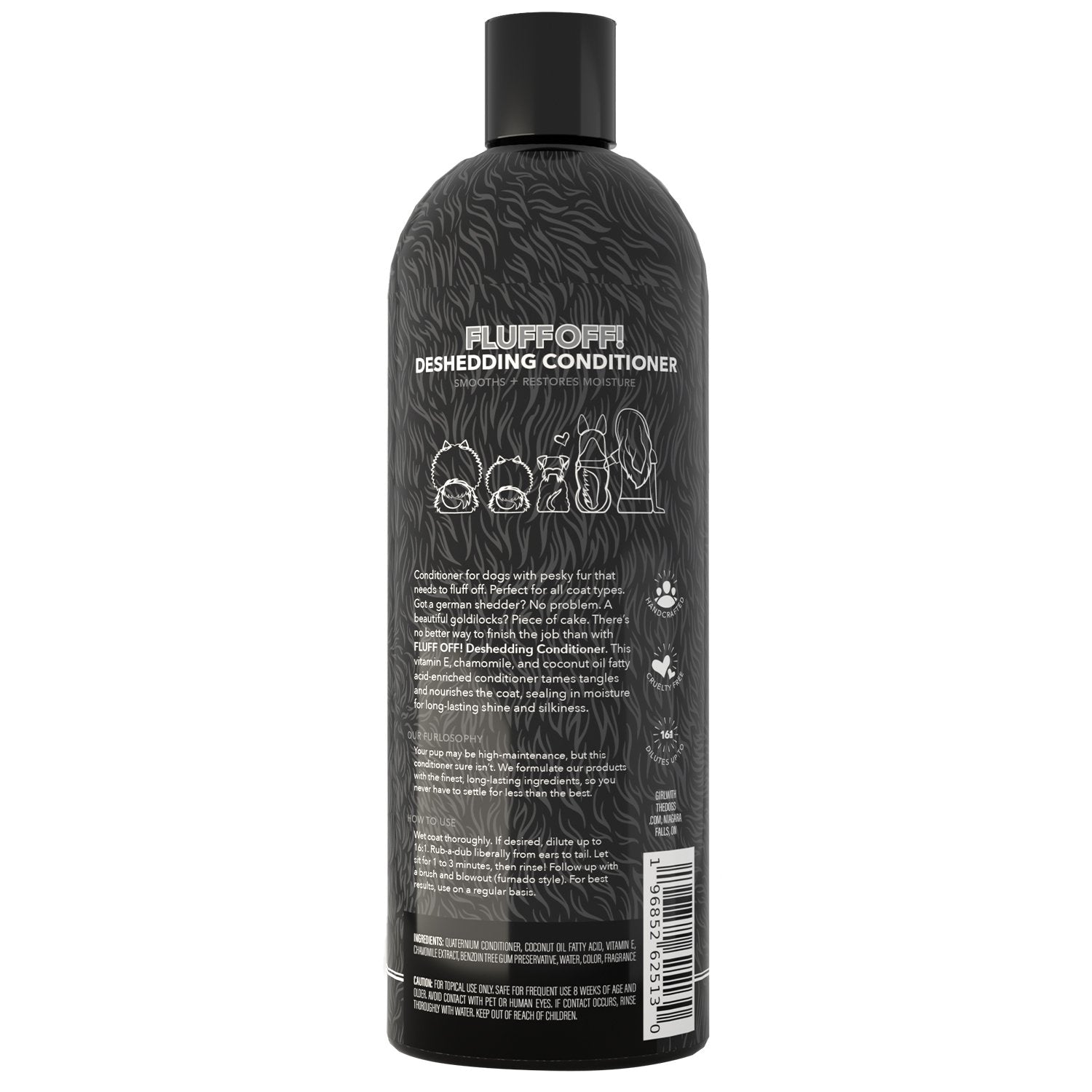 Girl With The Dogs®  FLUFF OFF! Deshedding Conditioner, 16 oz