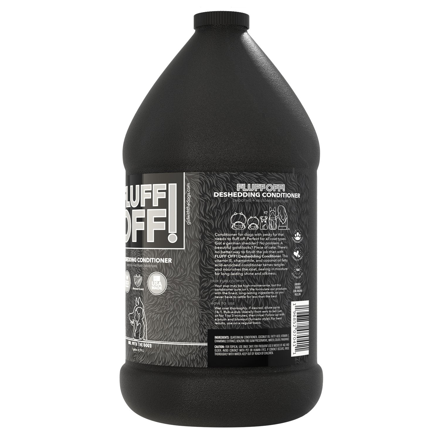 Girl With The Dogs®  FLUFF OFF! Deshedding Conditioner, 1 Gallon