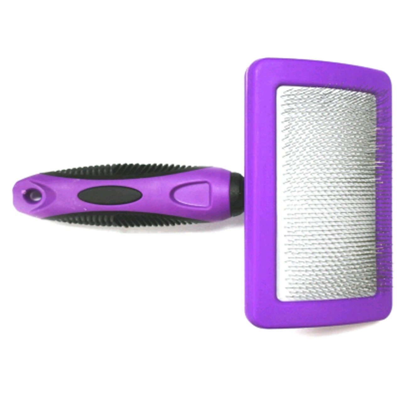 SureGrip Curved Slicker Brush for Dogs Large