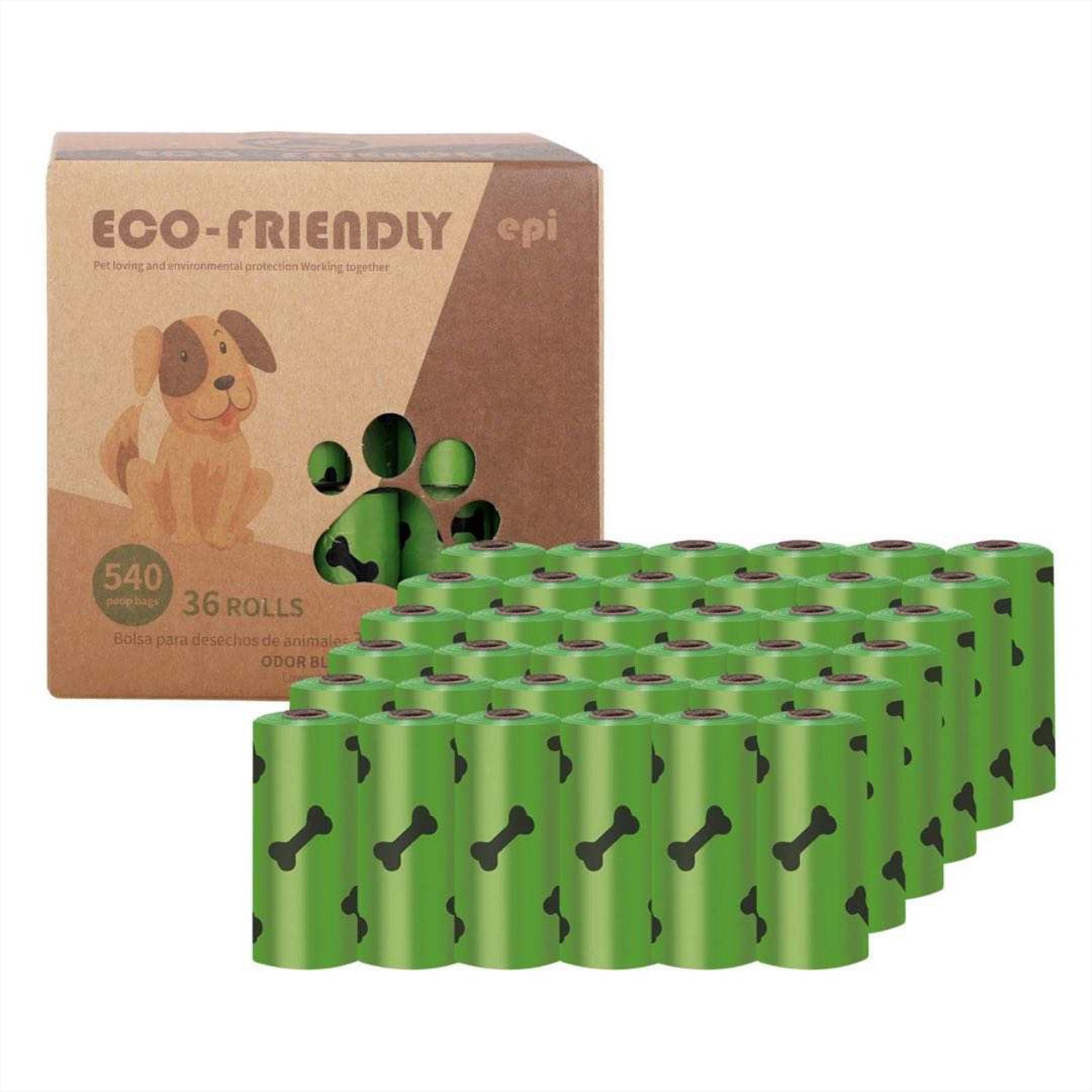 Dog/Pet poop bags, ECO-FRIENDLY!  Biodegradable, Super Strong & Tear-resistant .-SQ8812942